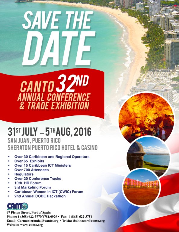 Save the date flyer CANTO